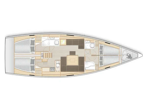 Hanse 458 - Yacht Charter Sailica
