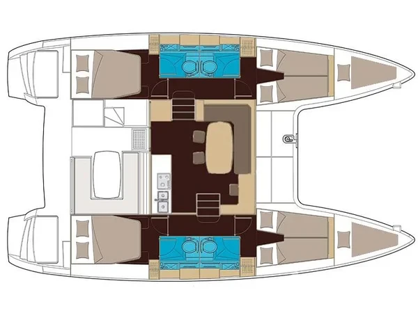 Lagoon 400 S2 - Yacht Charter Sailica