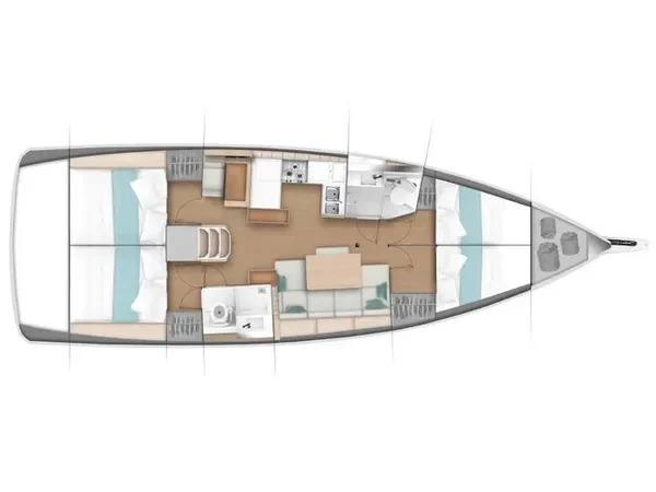 Sun Odyssey 440 - Yacht Charter Sailica