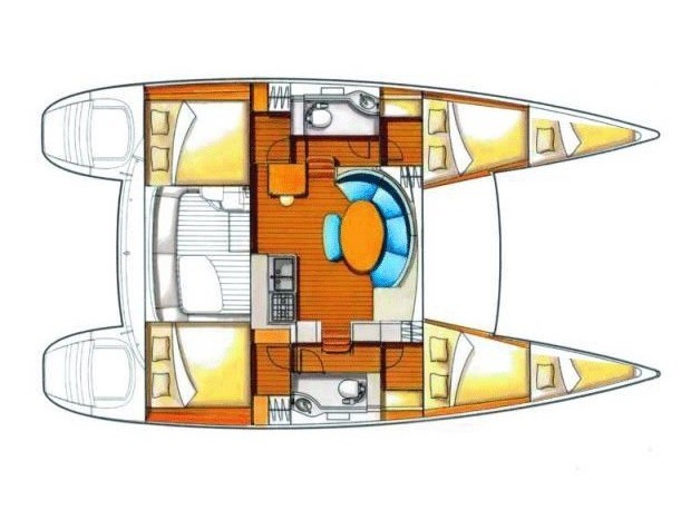 Lagoon 380 S2 - Yacht Charter Sailica