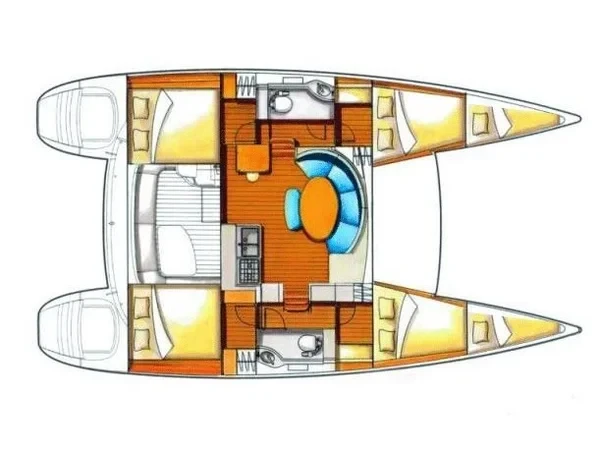 Lagoon 380 S2 - Yacht Charter Sailica