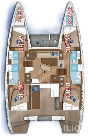 Lagoon 42 - Yacht Charter Sailica