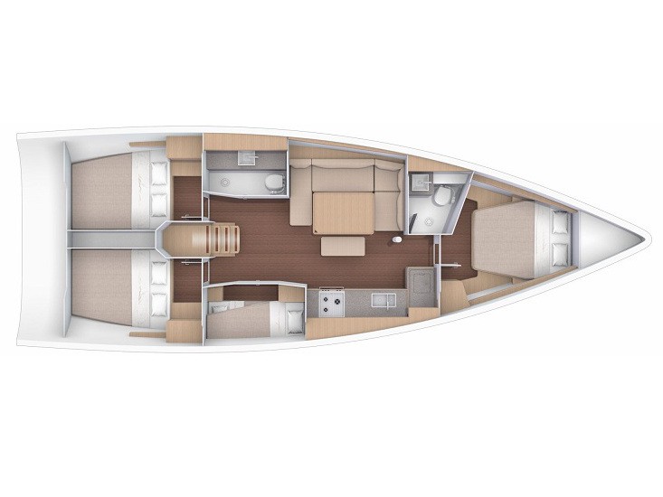 Dufour 430 - Yacht Charter Sailica