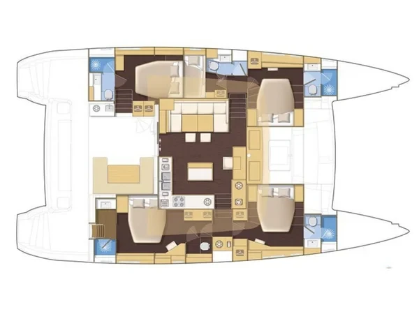 Lagoon 560 - Yacht Charter Sailica