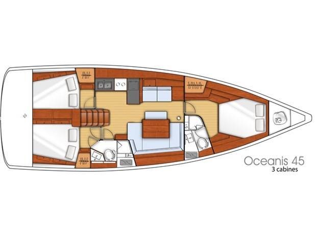 Oceanis 45 - Yacht Charter Sailica