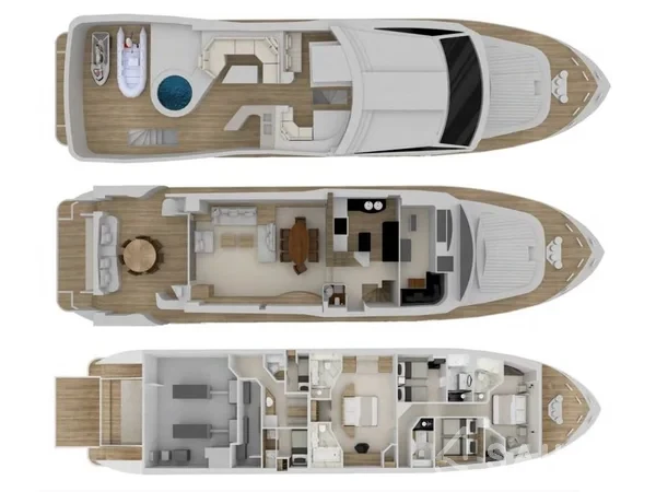 Ferretti 880 - Yacht Charter Sailica