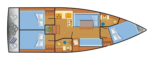 Sun Odyssey 380 - Yacht Charter Sailica