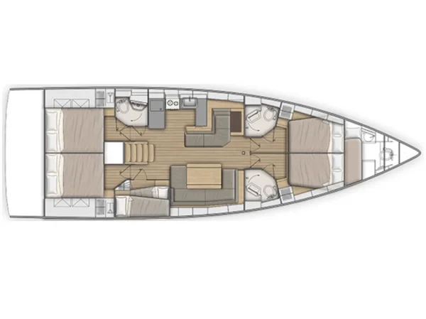Oceanis 51.1 - Yacht Charter Sailica
