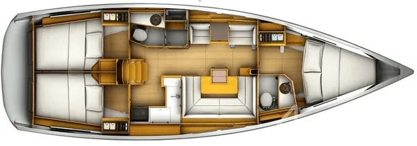 Sun Odyssey 419 - Photo #29 Sun Odyssey 419 - Yacht Charter Sailica