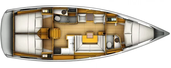 Sun Odyssey 419 - Photo #45 Sun Odyssey 419 - Yacht Charter Sailica