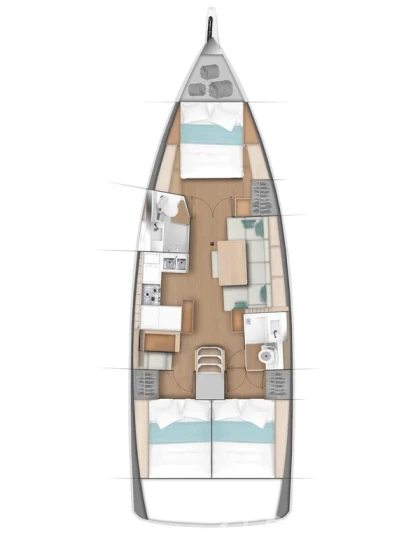 Sun Odyssey 440 - Yacht Charter Sailica