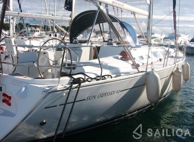 Sun Odyssey 43  - Yacht Charter Sailica