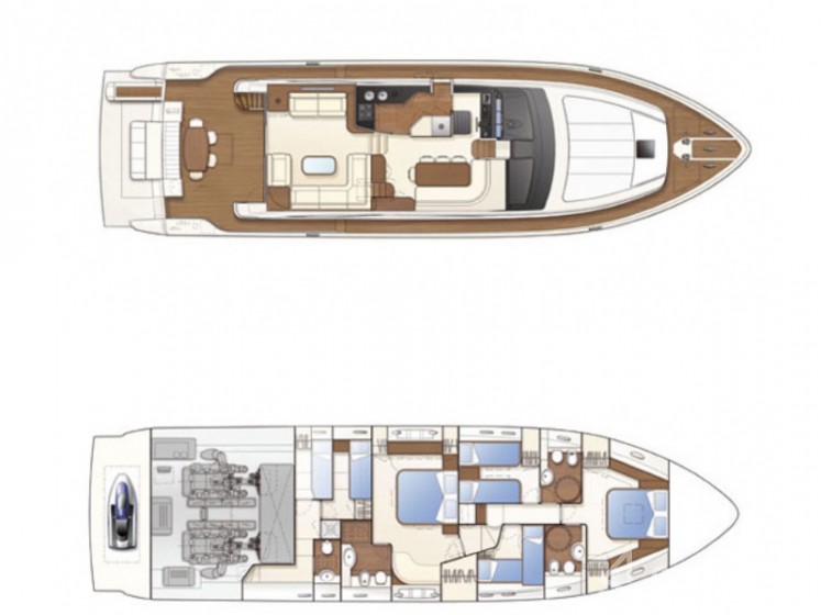 Ferretti 681 - Yacht Charter Sailica