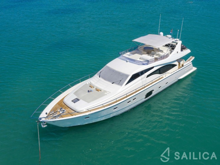 Ferretti 681 - Yacht Charter Sailica