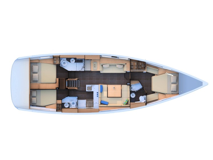 Jeanneau 51 - Yacht Charter Sailica