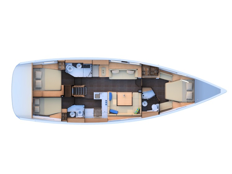 Jeanneau 51 - Yacht Charter Sailica