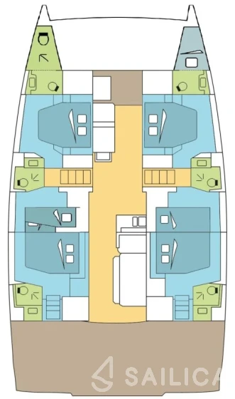 Bali 4.8  - Yacht Charter Sailica