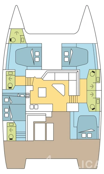 Saona 47 - Photo #39 Saona 47 - Yacht Charter Sailica