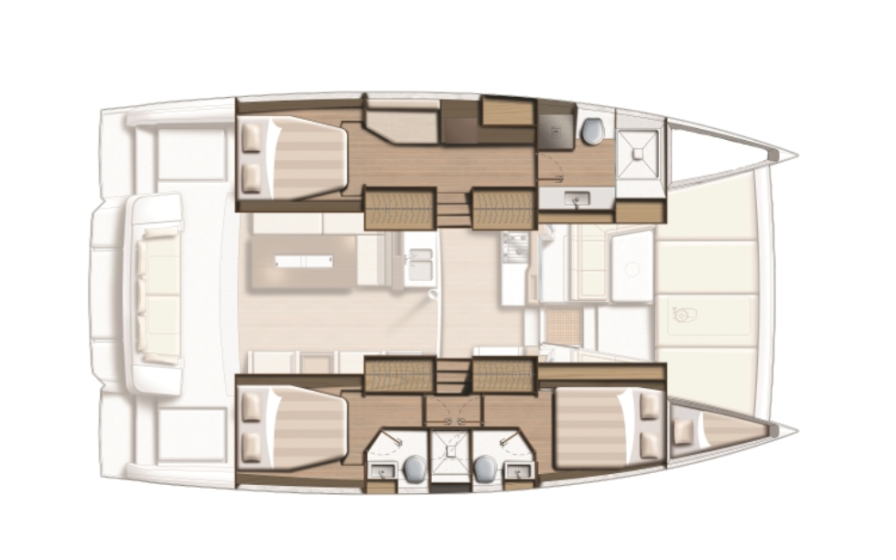 Bali 4.2 - Yacht Charter Sailica