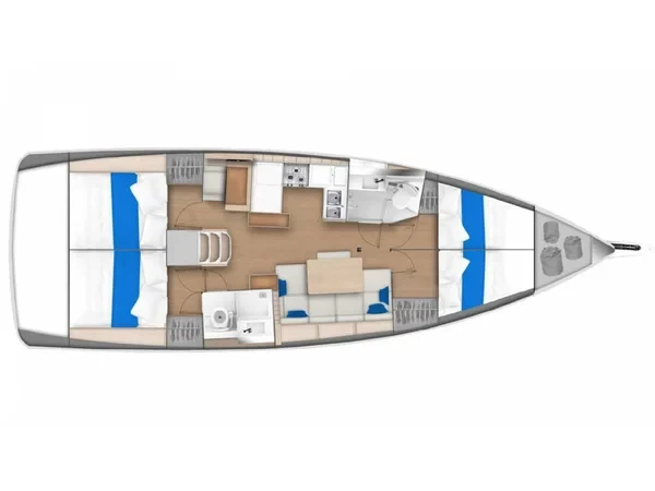 Sun Odyssey 440 - Yacht Charter Sailica