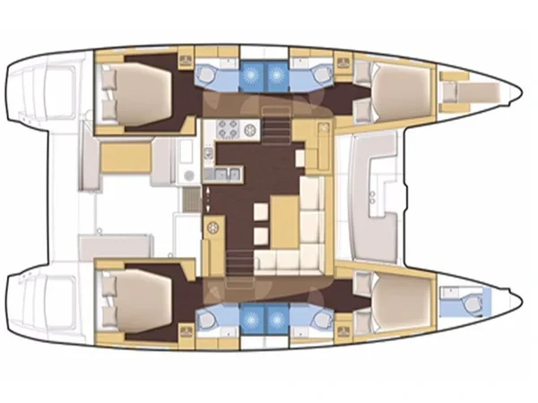 Lagoon 450  Flybridge - Yacht Charter Sailica