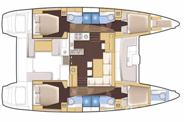 Lagoon 450  Flybridge - Yacht Charter Sailica