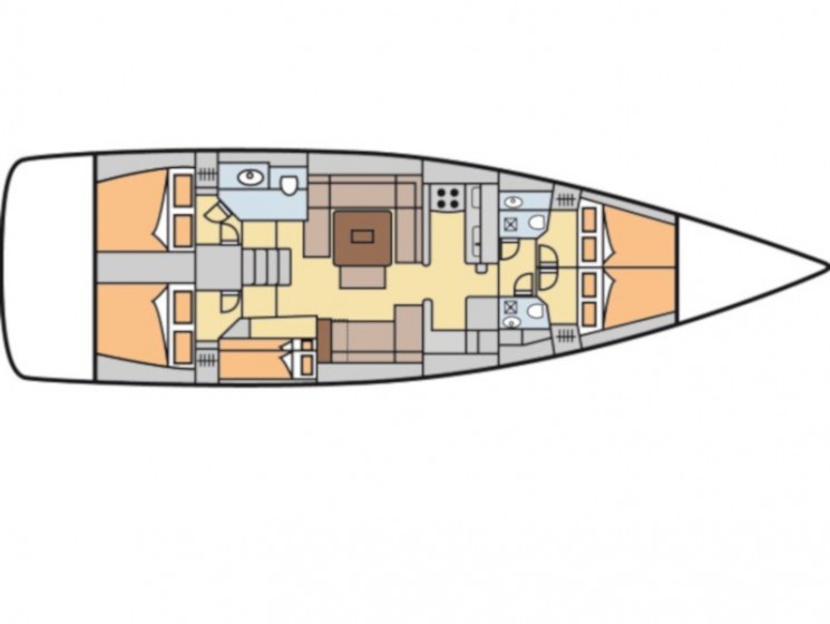 Dufour 500 Grand Large - Yacht Charter Sailica
