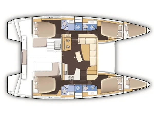 Lagoon 42 - Yacht Charter Sailica