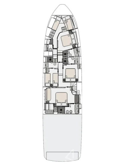 Azimut 78 - Yacht Charter Sailica