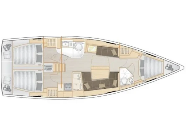 Hanse 418 - Yacht Charter Sailica