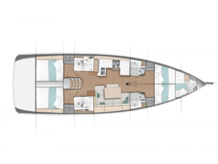 Sun Odyssey 490 - Yacht Charter Sailica