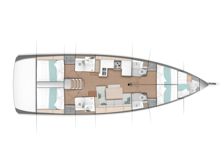 Sun Odyssey 490 - Yacht Charter Sailica