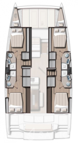 Bali 4.4 - Yacht Charter Sailica