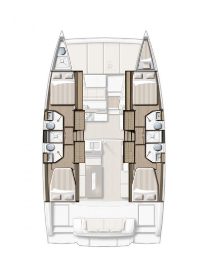 Bali 4.2 - Yacht Charter Sailica