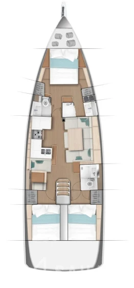 Sun Odyssey 490 - Yacht Charter Sailica