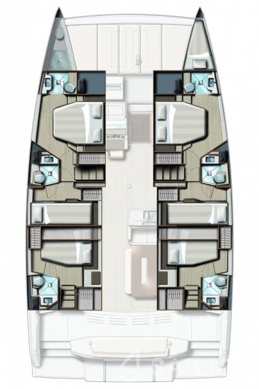 Bali 4.8  - Yacht Charter Sailica