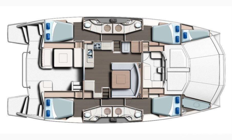 Leopard 51 PC - Yacht Charter Sailica