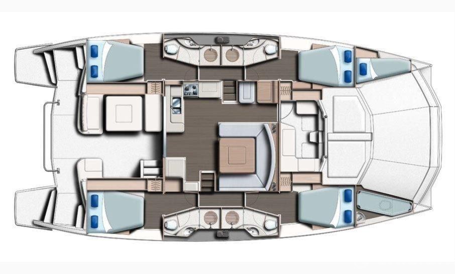 Leopard 51 PC - Yacht Charter Sailica