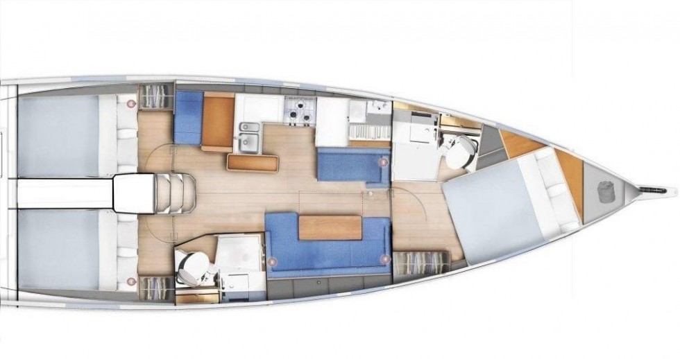 Sun Odyssey 41 - Yacht Charter Sailica