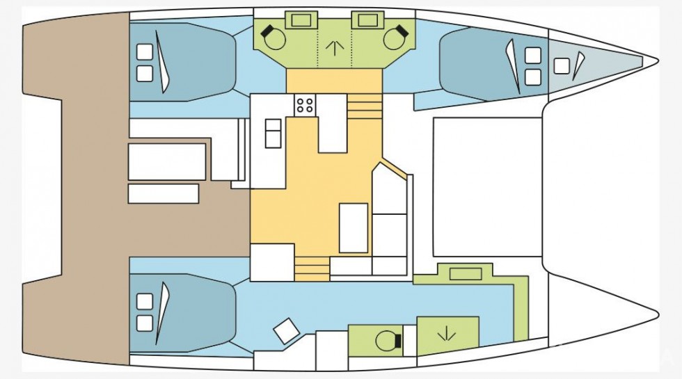 Astréa 42 - Yacht Charter Sailica