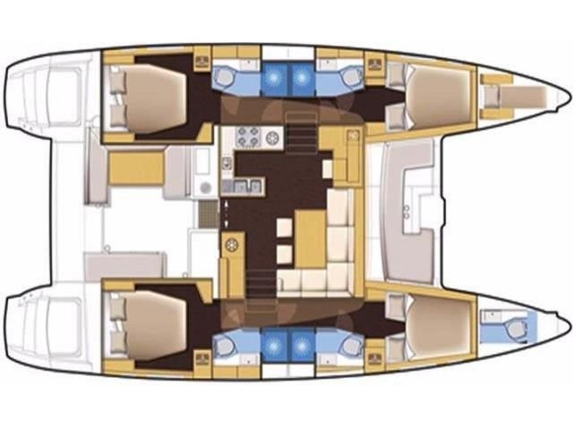 Lagoon 450  Flybridge - Yacht Charter Sailica