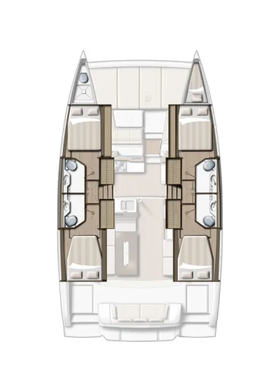 Bali 4.2 - Yacht Charter Sailica