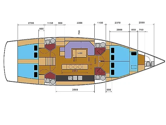 D&D Kufner 54 - Yacht Charter Sailica
