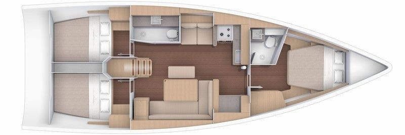 Dufour 430 - Yacht Charter Sailica