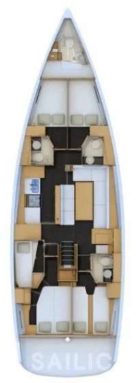 Jeanneau 54 - Yacht Charter Sailica