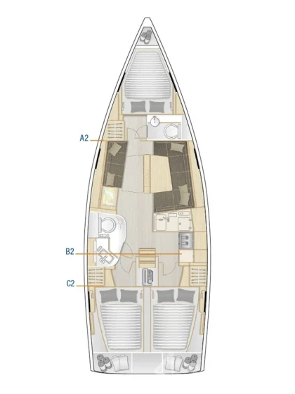 Hanse 388 - Yacht Charter Sailica