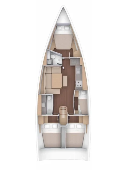 Dufour 430 - Yacht Charter Sailica