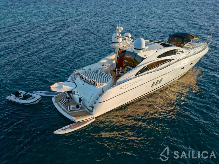 Sunseeker Predator 72 - Yacht Charter Sailica