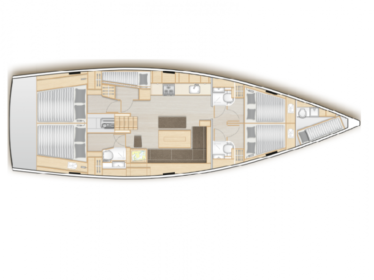 Hanse 508 - Yacht Charter Sailica