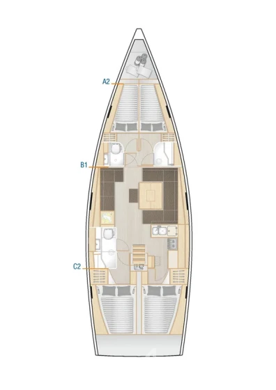 Hanse 458 - Yacht Charter Sailica